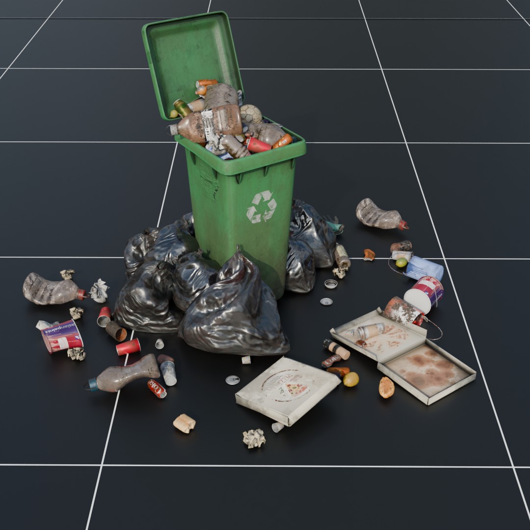 Trash Can Set_V3